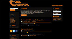 Desktop Screenshot of clubcanyon.com